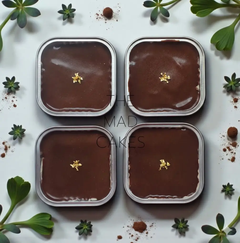 Chocolate Cream Cake in Tub