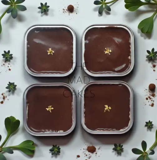 Chocolate Cream Cake in Tub